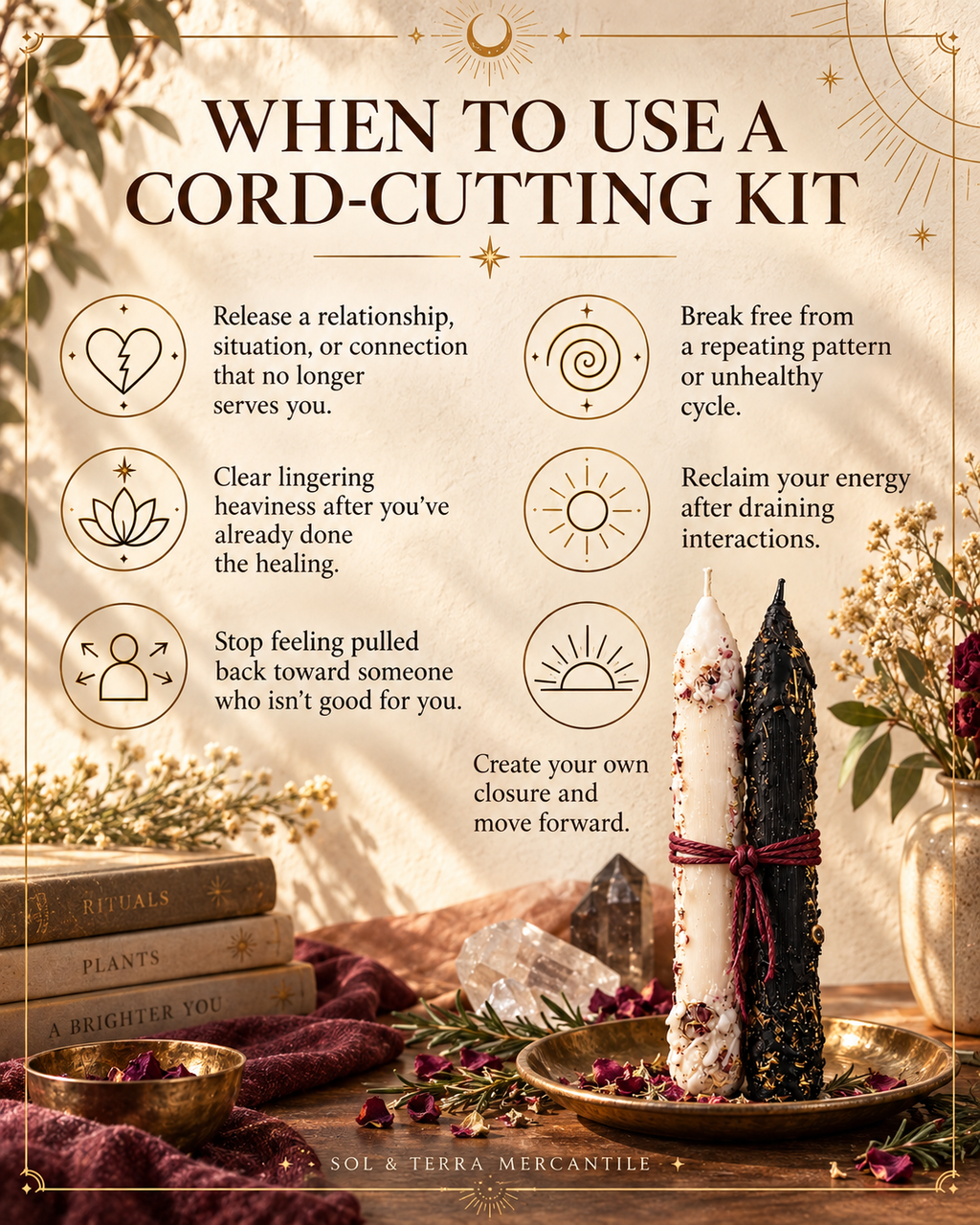 Cord Cutting & Power Reclamation Ritual Set