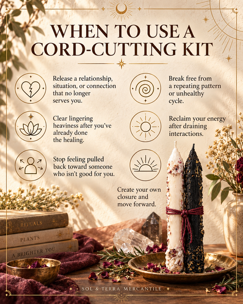 Cord Cutting & Power Reclamation Ritual Set