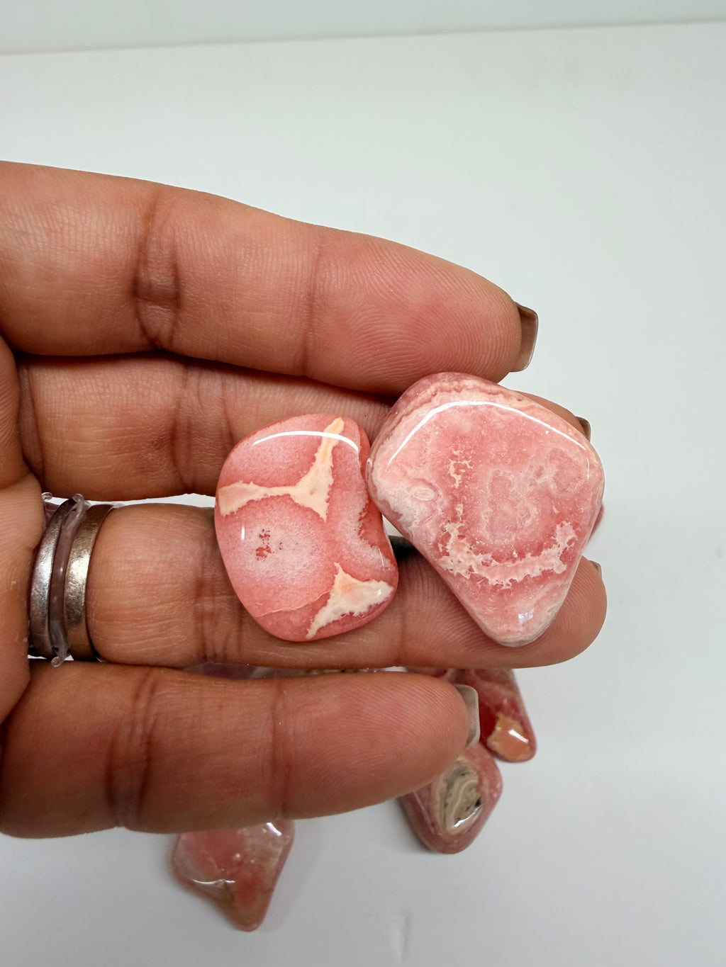 Rhodochrosite Tumbled Stone Intuitively Chosen