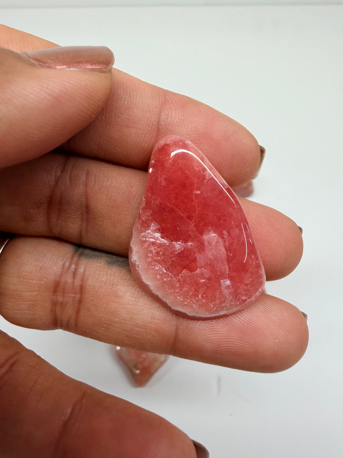 Rhodochrosite Tumbled Stone Intuitively Chosen