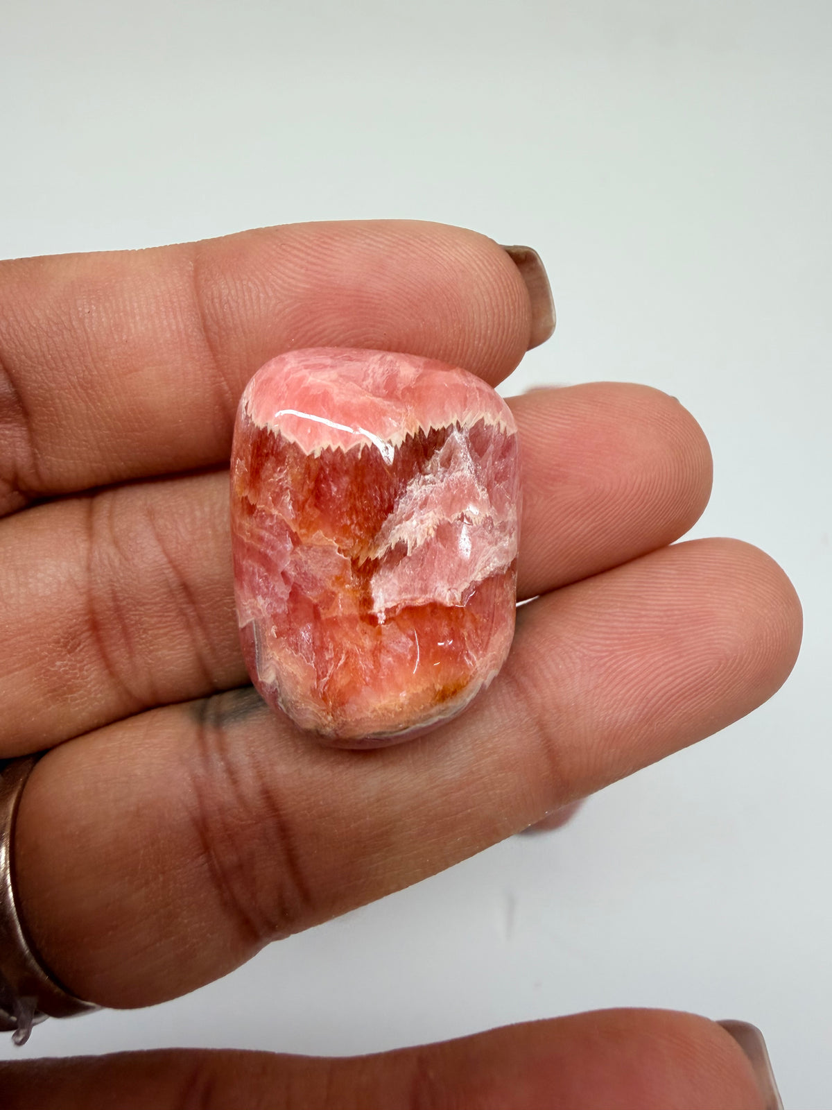 Rhodochrosite Tumbled Stone Intuitively Chosen