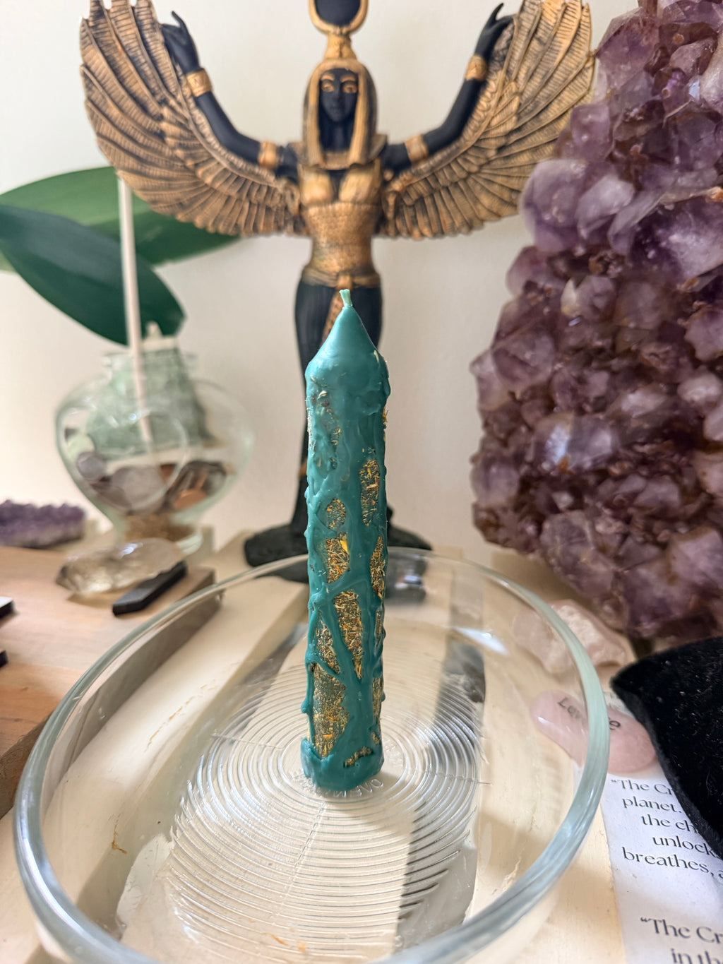 Handcrafted Prosperity & Abundance Manifestation Candle