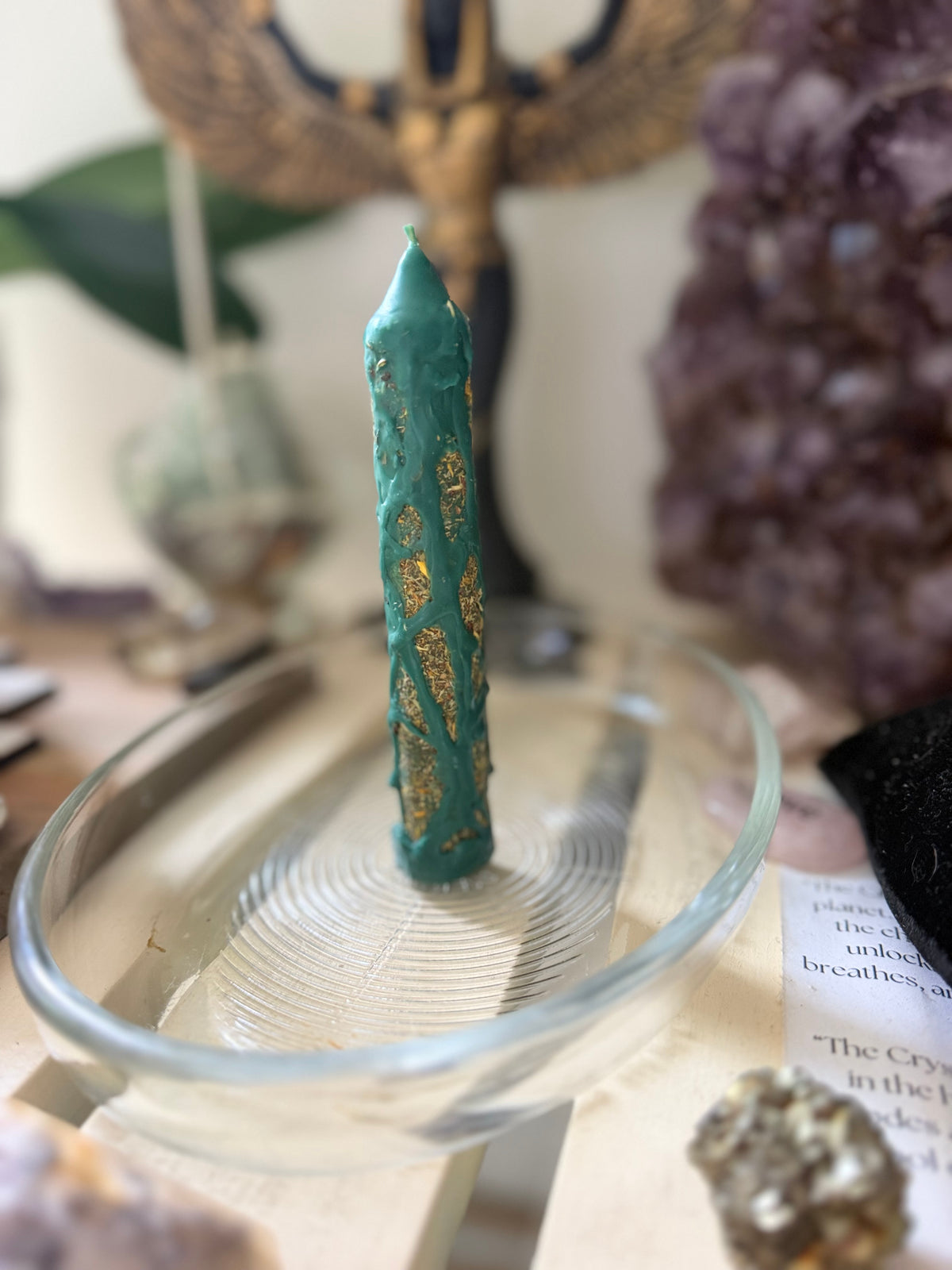 Handcrafted Prosperity & Abundance Manifestation Candle