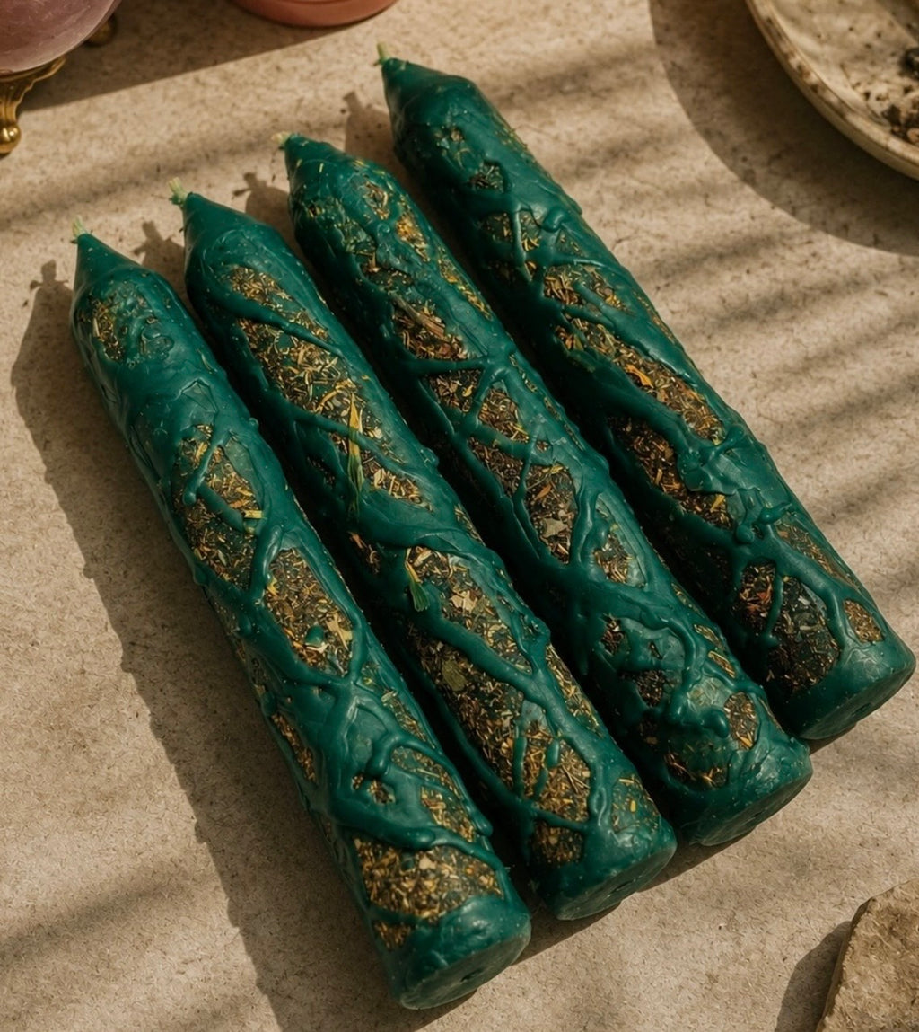 Handcrafted Prosperity & Abundance Manifestation Candle